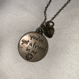 “you’ve got a friend in me” necklace